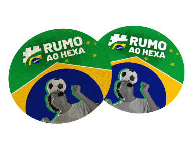 Porta Copos personalizado para Copa do Mundo - Gráfica G10