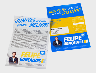 Mala Direta personalizado para campanha eleitoral - Gráfica G10