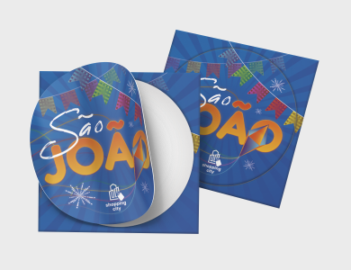 Adesivos personalizado para festa junina - Gráfica G10