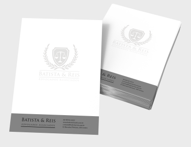 Papel Timbrado personalizado para escritório de advocacia - Gráfica G10