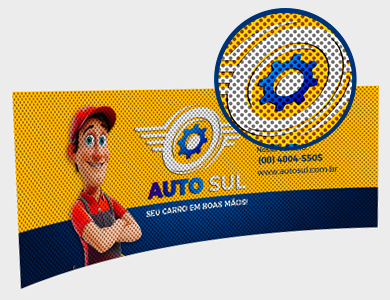 Adesivo Perfurado personalizado para o setor automotivo - Gráfica G10