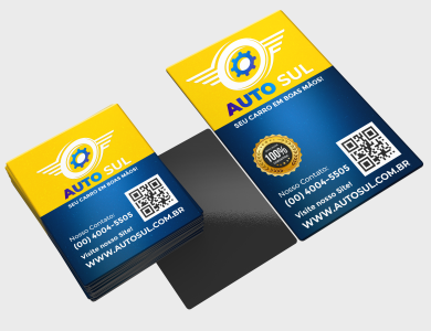 Ímã de Geladeira personalizado para o setor automotivo - Gráfica G10